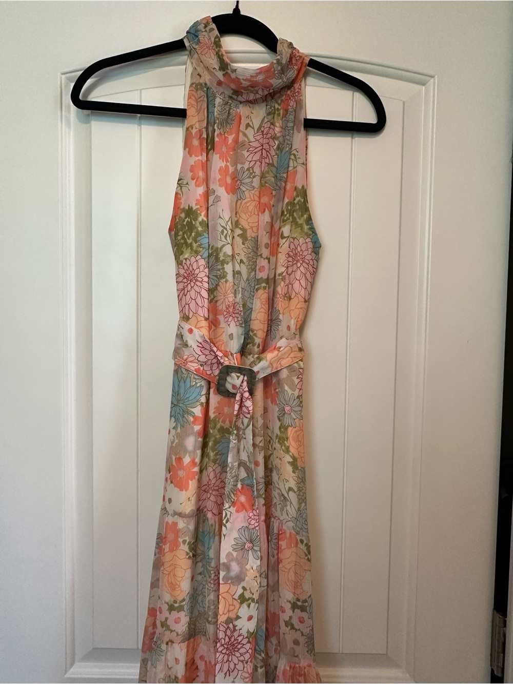 Long floral dress by Taylor - Picture 2 of 6